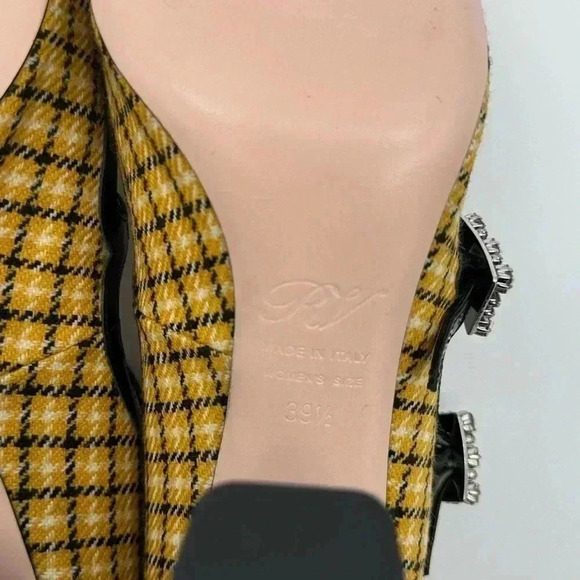 Brand New  ROGER VIVIER
Tweed Très Vivier Mini Babies Pumps Size 39.5 - Picture 13 of 17